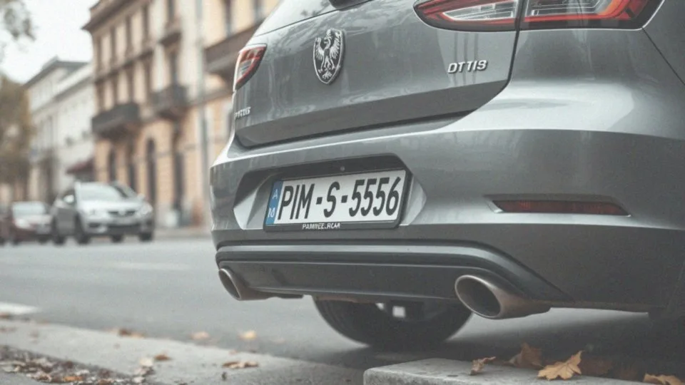 Dlaczego warto wyprostować tablicę rejestracyjną?