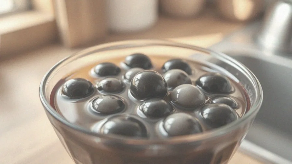 Jak wyglądają kulki tapioki po ugotowaniu?