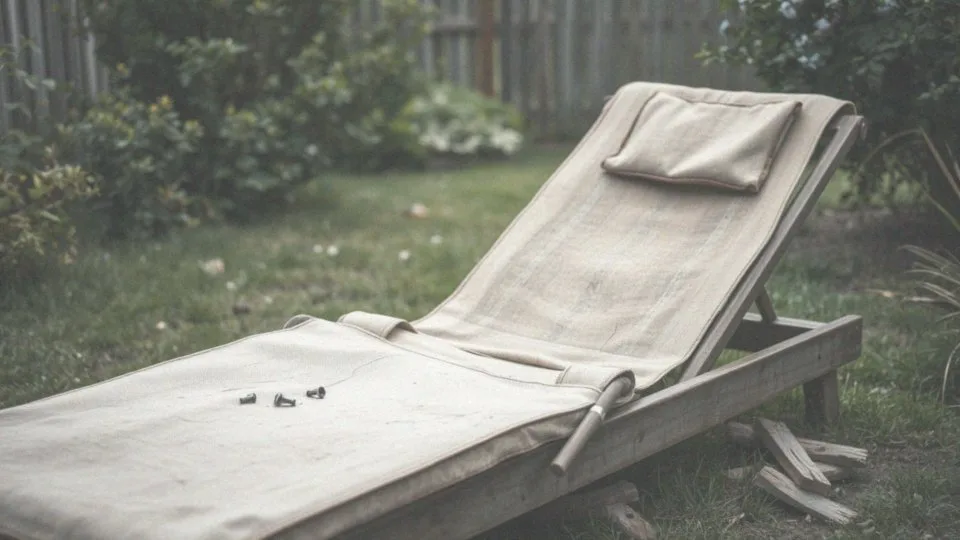 Jakie uszkodzenia najczęściej występują w leżakach ogrodowych?