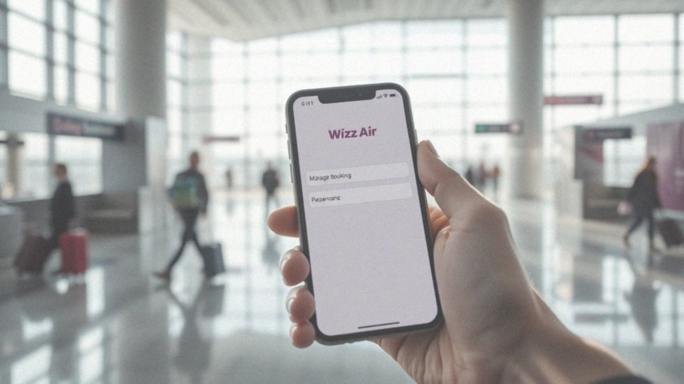 Co zrobić po zalogowaniu się do konta Wizz Air?