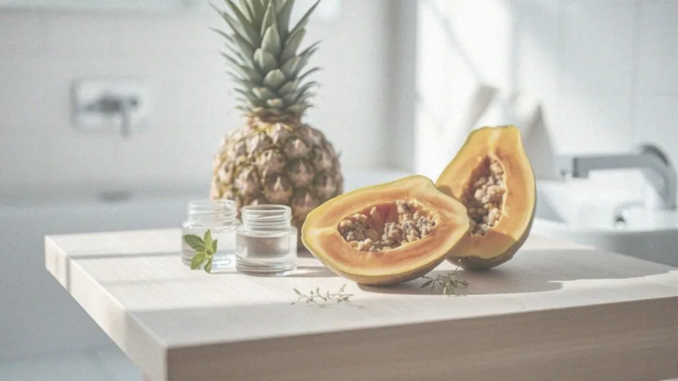 Jakie składniki zawierają peelingi enzymatyczne?