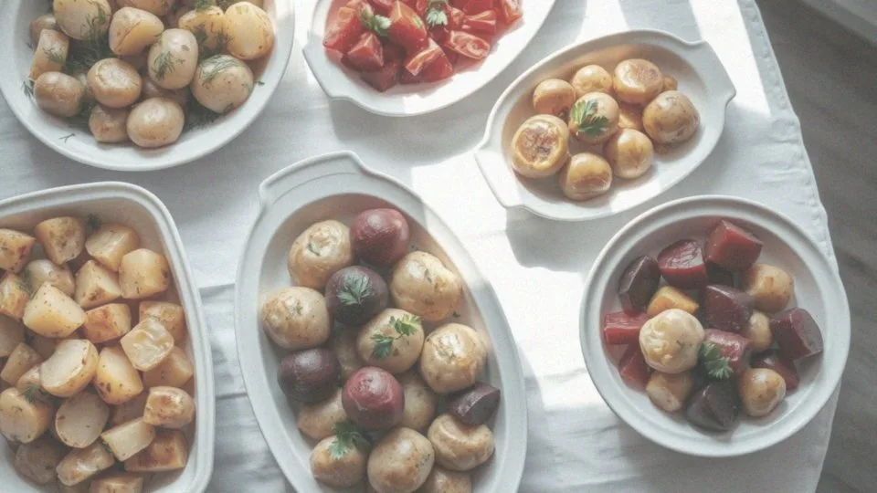 Jakie dodatki do dań są wskazane na urodzinowym stole?