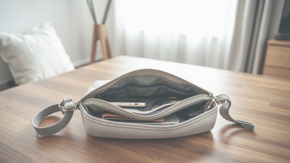 Co znajduje się w praktycznym wnętrzu torebki crossbody?
