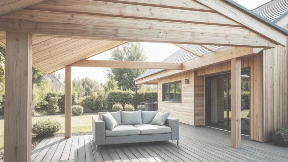 Jakie są zalety zadaszenia tarasu z drewna?