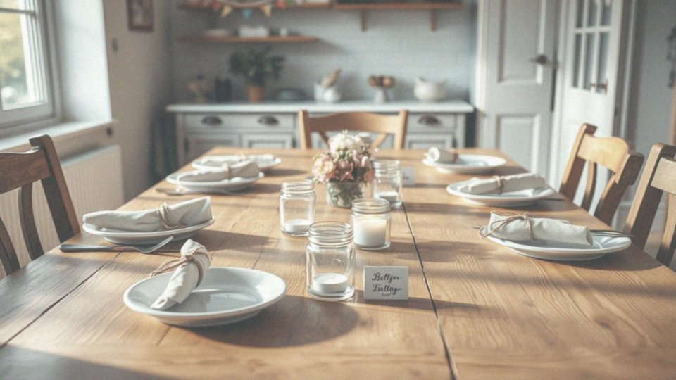 Jakie są pomysły na DIY dekoracje stołowe na urodziny?