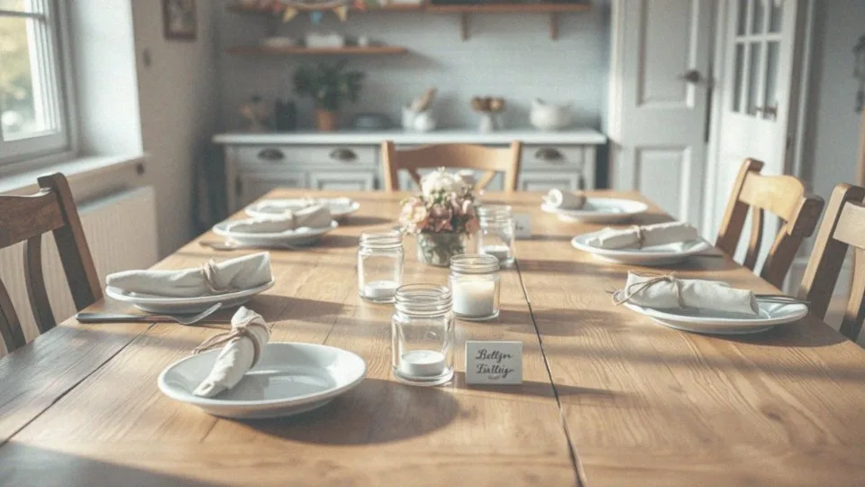 Jakie są pomysły na DIY dekoracje stołowe na urodziny?