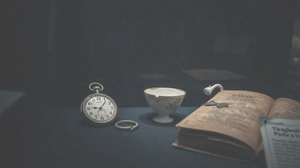 Jakie artefakty zostały wydobyte z wraku Titanica?