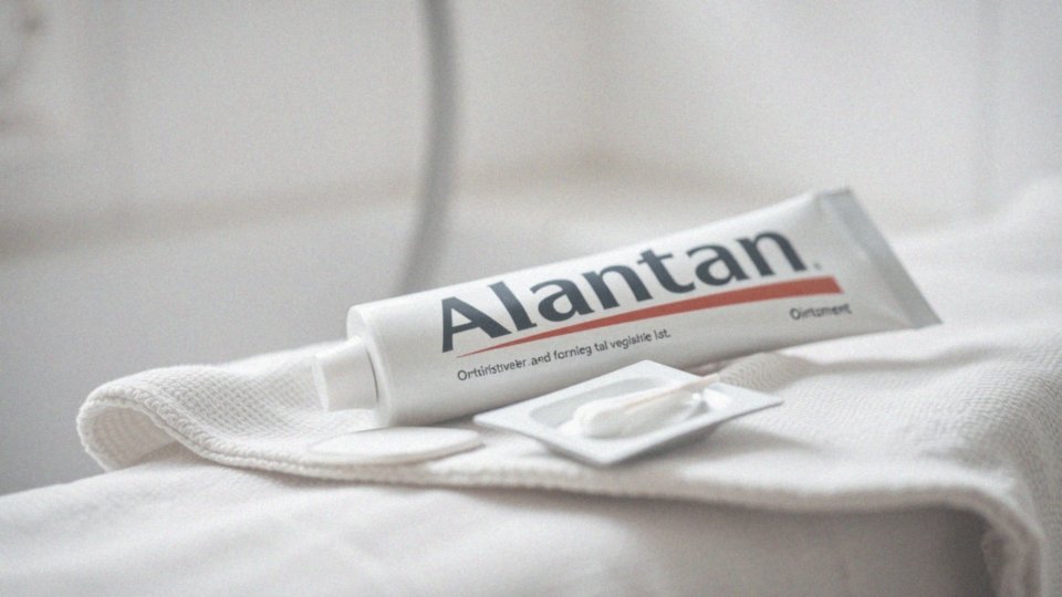 Jak działa alantoina zawarta w maści Alantan?