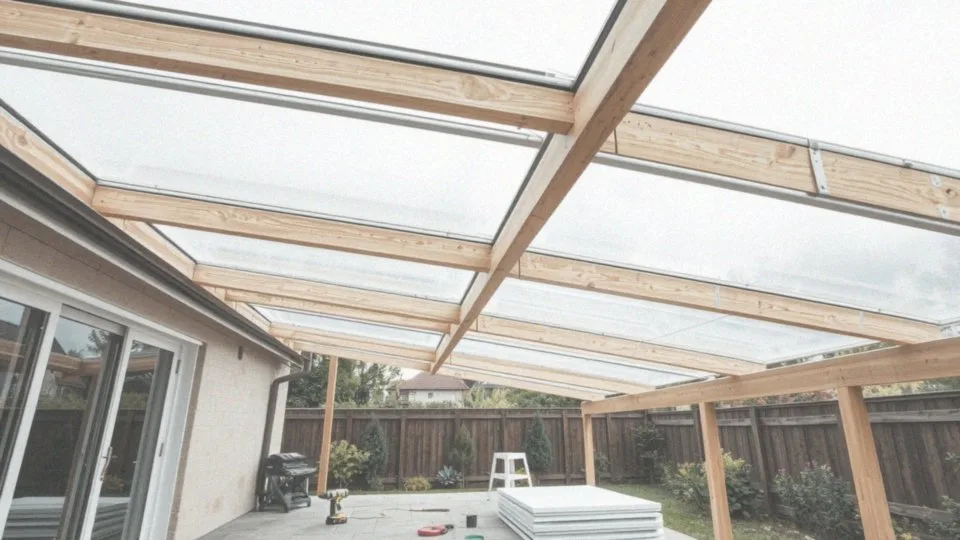 Jak zamontować zadaszenie tarasu z poliwęglanu?