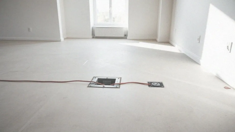 Jakie są korzyści z wybierania instalacji elektrycznej w podłodze?