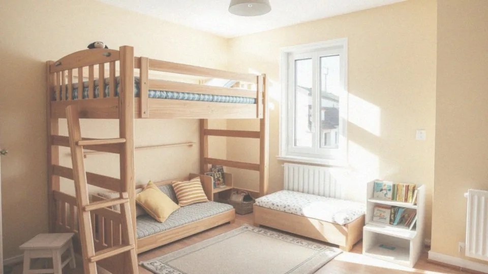 Dlaczego łóżko piętrowe to dobry wybór w małych pokojach?