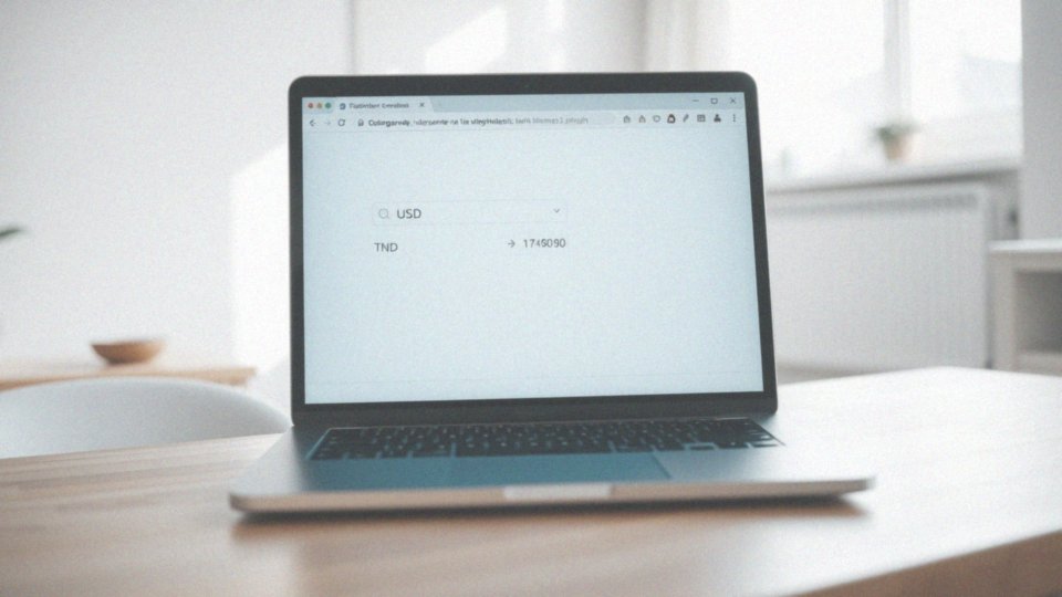 Jak używać kalkulatora walutowego do przeliczania USD na TND?