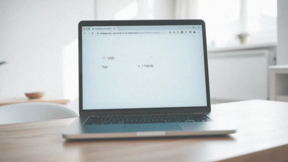 Jak używać kalkulatora walutowego do przeliczania USD na TND?