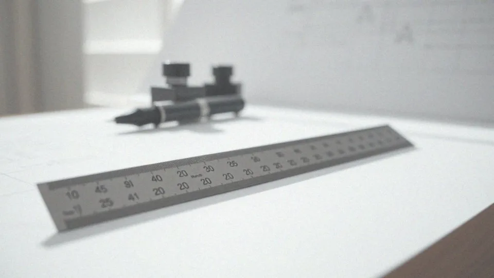 Jakie są zalety podciętych brzegów linijki 20 cm?