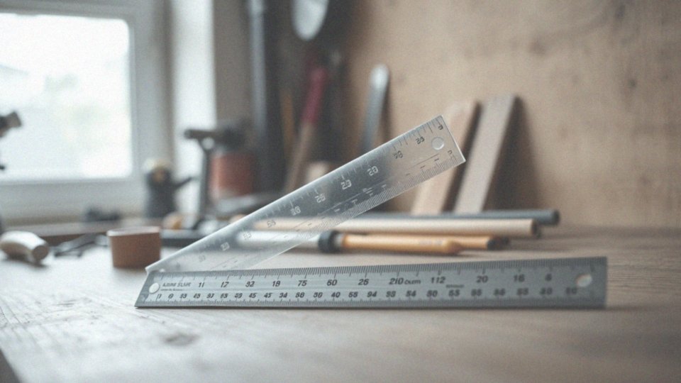 Jakie są różnice między linijką plastikową a aluminiową o długości 20 cm?