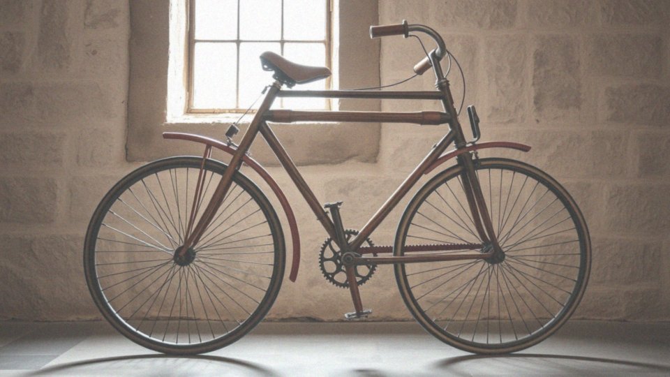 Kiedy powstał pierwszy model dwukołowego roweru?