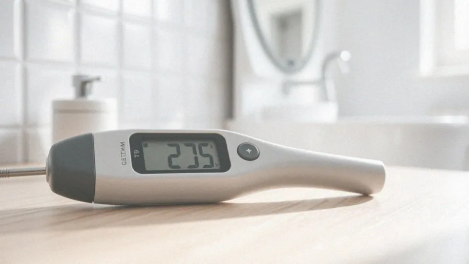 Jak przełączać pomiar między °C a °F w termometrze?