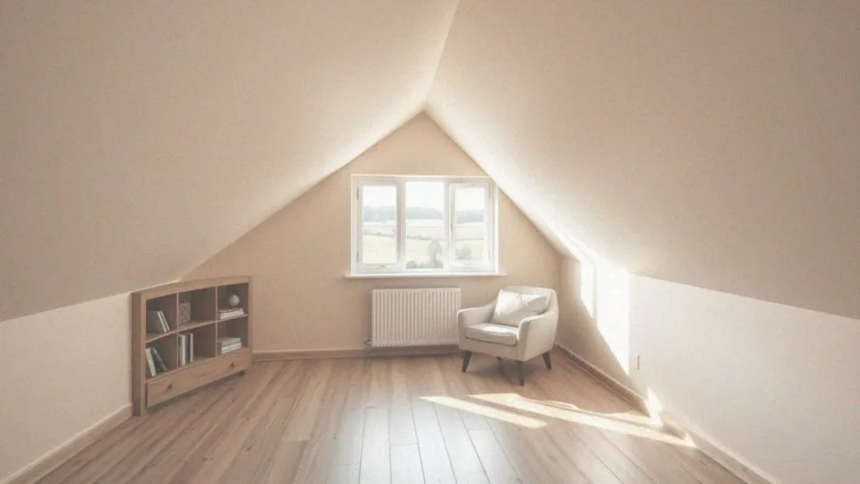 Jak skosy wpływają na przestrzeń poddasza?