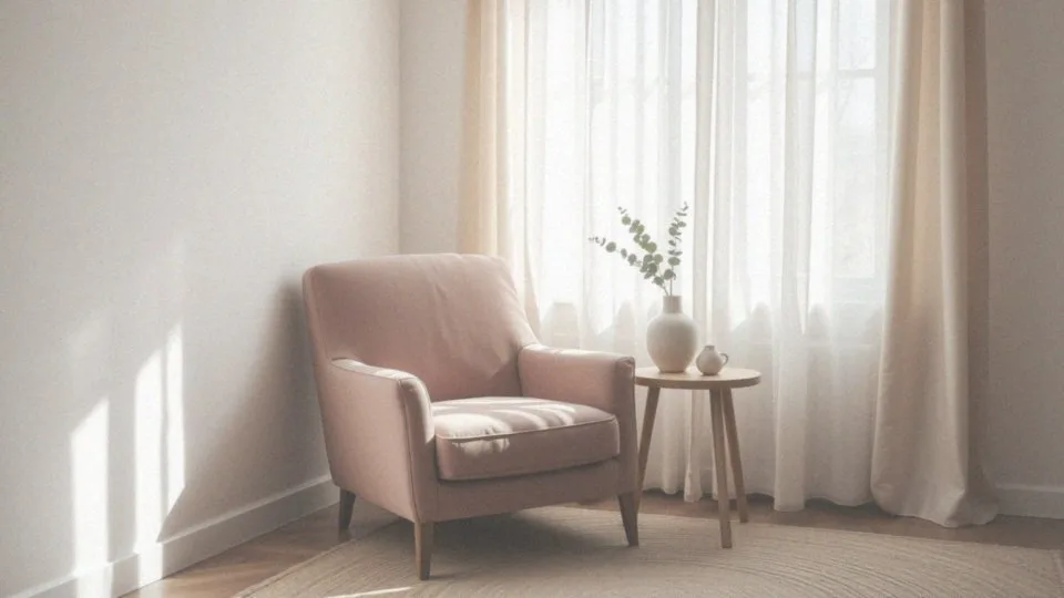 Jak brudny róż wpływa na atmosferę w pomieszczeniach?