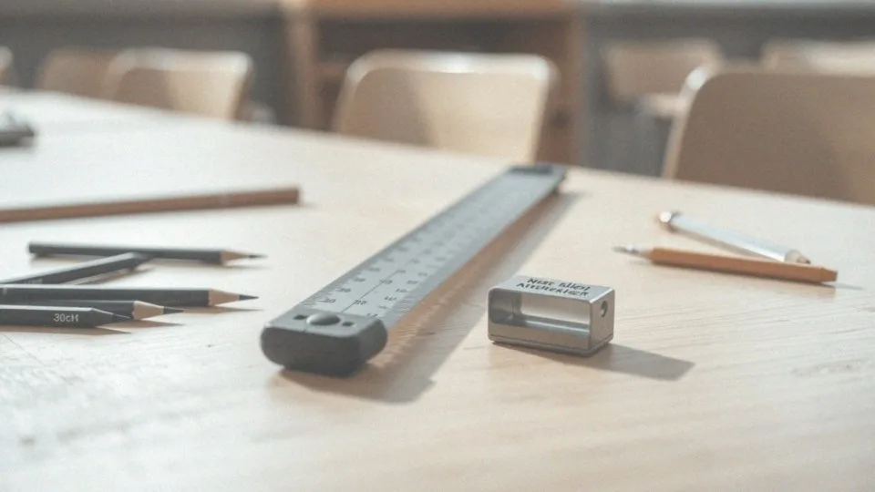 Jakie są zalety antypoślizgowych gumek w linijkach 30 cm?