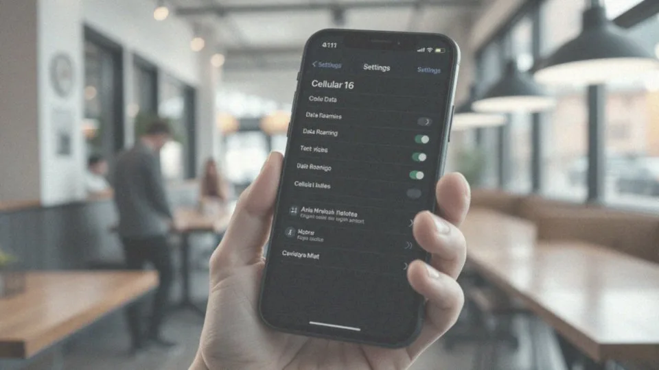 Jak włączyć transmisję danych w telefonie z iOS?