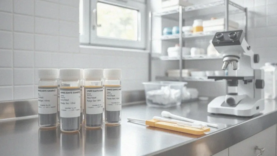 Jakie są konsekwencje zanieczyszczenia próbki moczu?