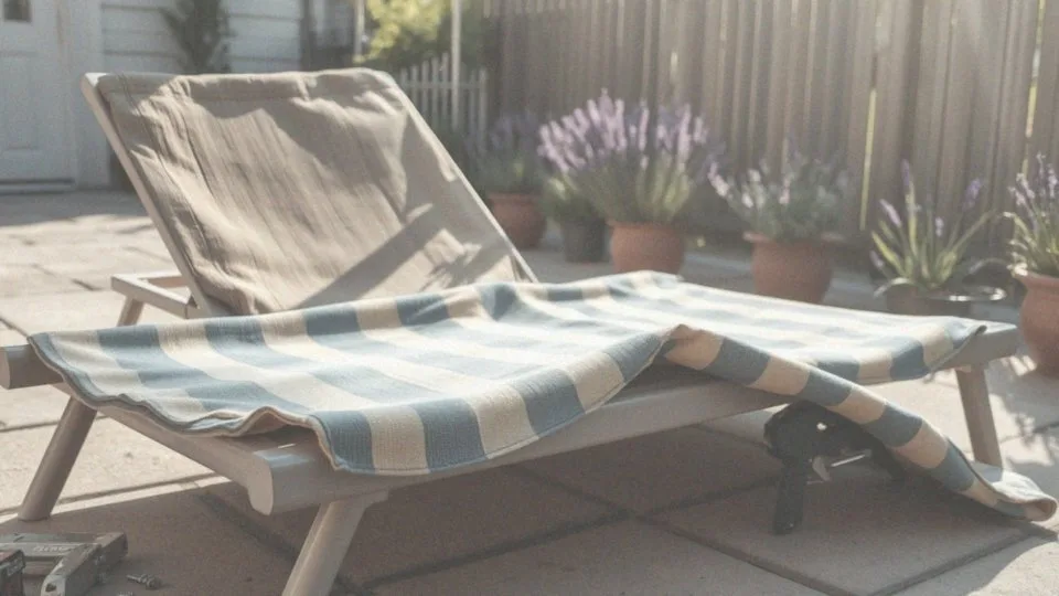 Jak wymiana materiału wpływa na estetykę i żywotność leżaka?