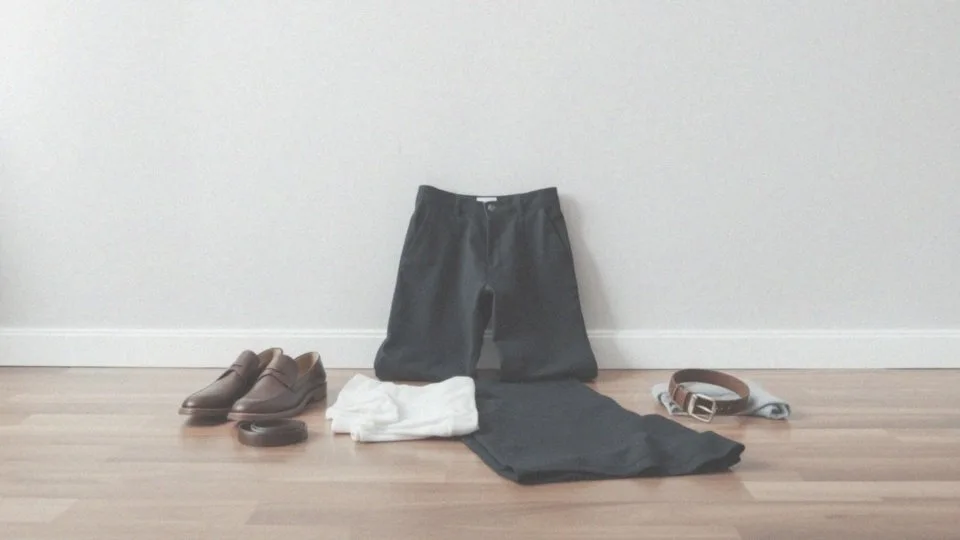 Jakie błędy unikać przy stylizacji z granatowymi spodniami?