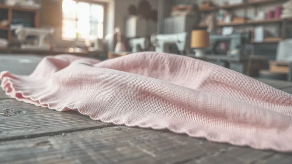 Jakie właściwości mają tkaniny w odcieniu pudrowego różu?