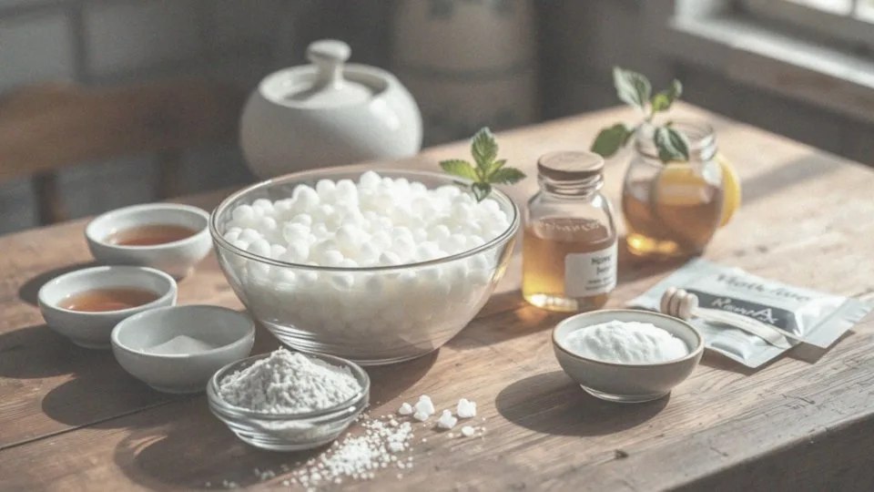 Jakie są alternatywne słodziki do deseru z tapioki?