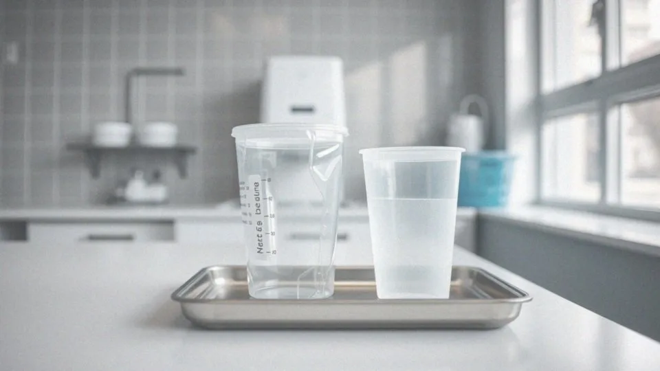 Jakie są różnice między pojemnikiem na mocz sterylnym a niesterylnym?