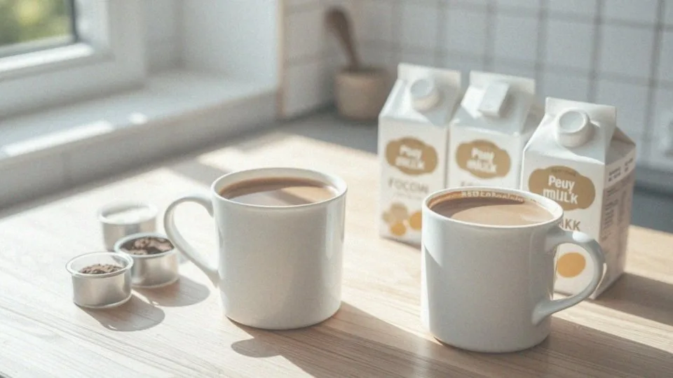 Ile kalorii ma różne rodzaje kakao z mlekiem?