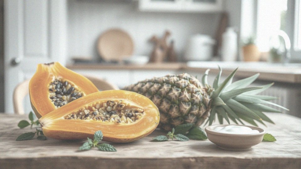 Jakie składniki wykorzystywane są w peelingach enzymatycznych?