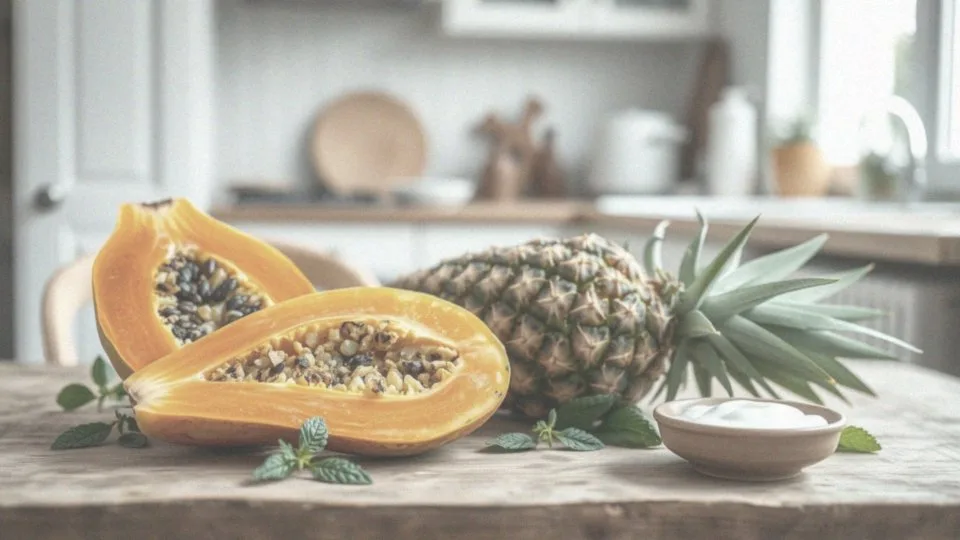 Jakie składniki wykorzystywane są w peelingach enzymatycznych?