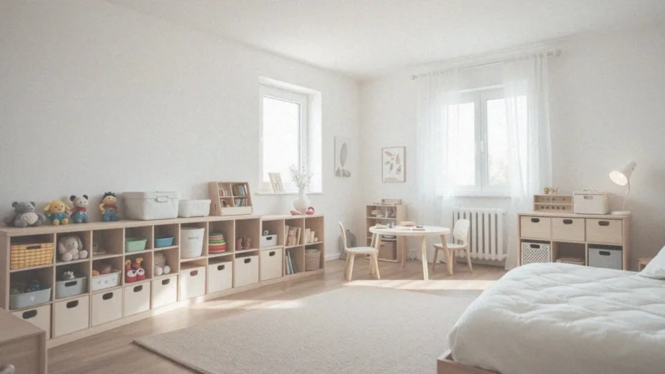 Jak wykorzystać reorganizację pokoju do efektywnego przechowywania zabawek?