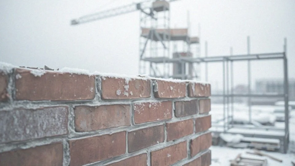 Jak nocne przymrozki wpływają na murowanie?