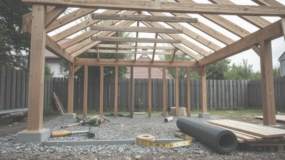 Jakie czynności obejmuje montaż altany ogrodowej?