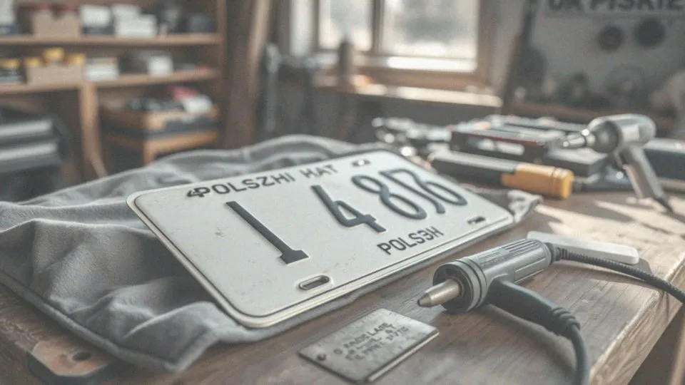 Jak uniknąć uszkodzeń podczas prostowania tablicy rejestracyjnej?