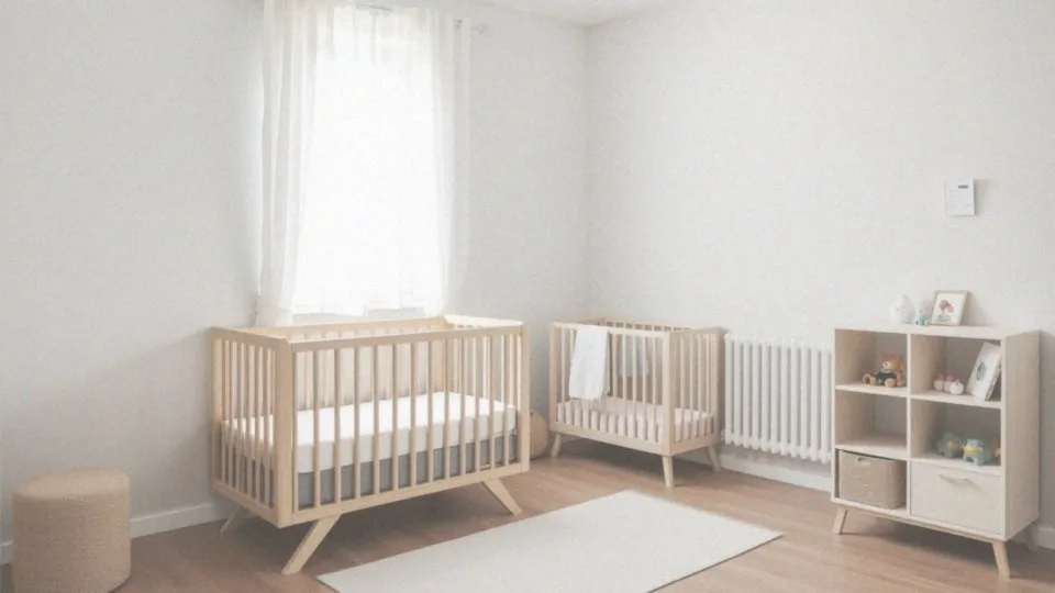 Jakie są zasady aranżacji małego pokoju dla niemowlaka?