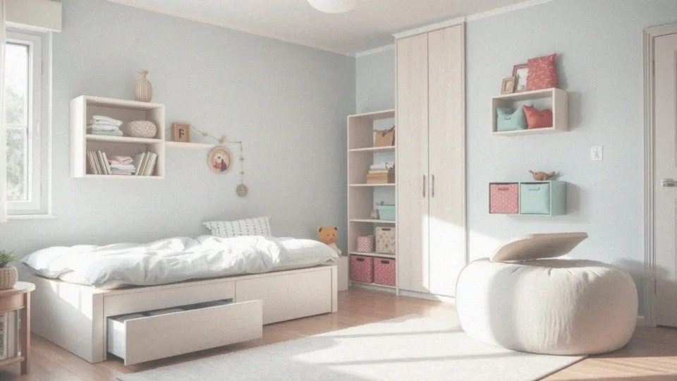Jakie dodatkowe przestrzenie do przechowywania można wykorzystać w pokoju dziecka?