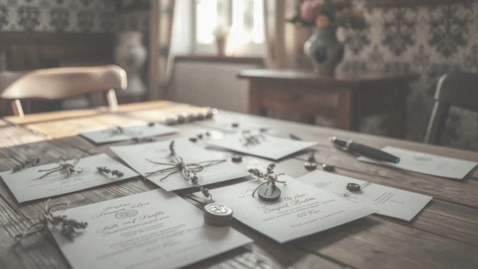 Jakie są sposoby rozdawania zaproszeń na wesele?