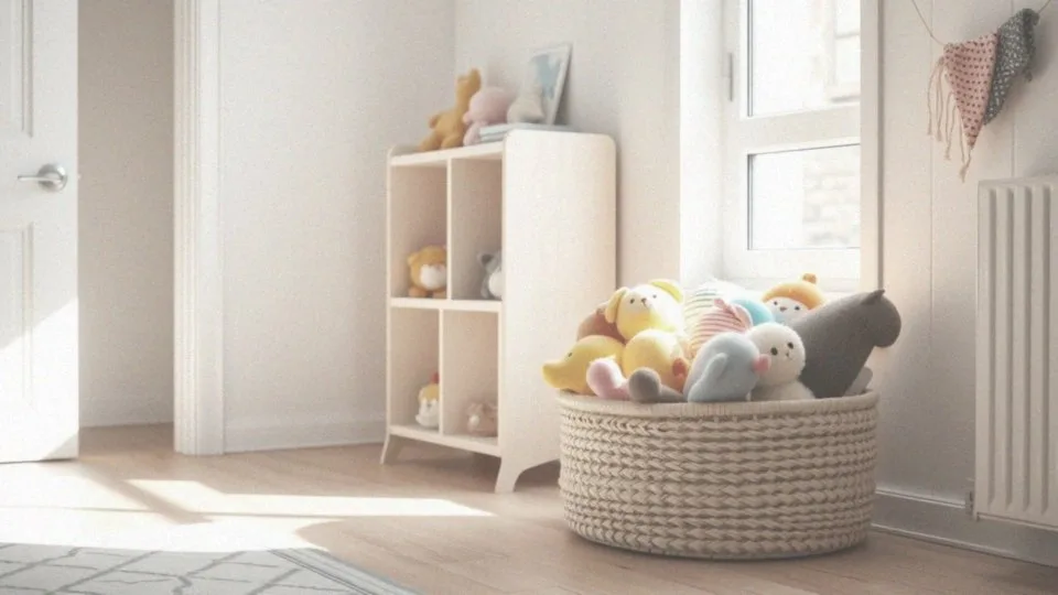 Jak przechowywać zabawki w organizerze na pluszaki?