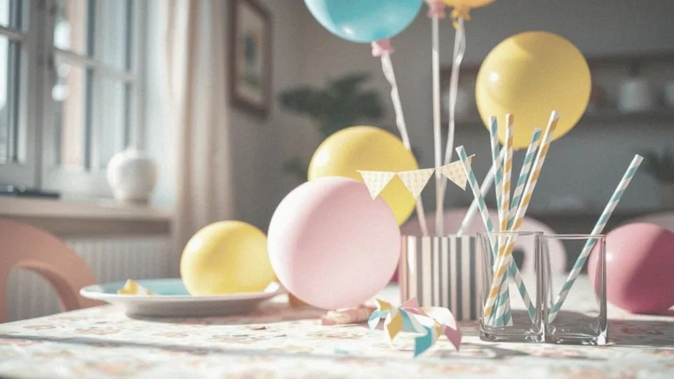 Jakie akcesoria ozdobne można wykorzystać na przyjęcie urodzinowe?