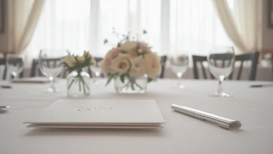 Kiedy goście powinni potwierdzić swoją obecność na weselu?