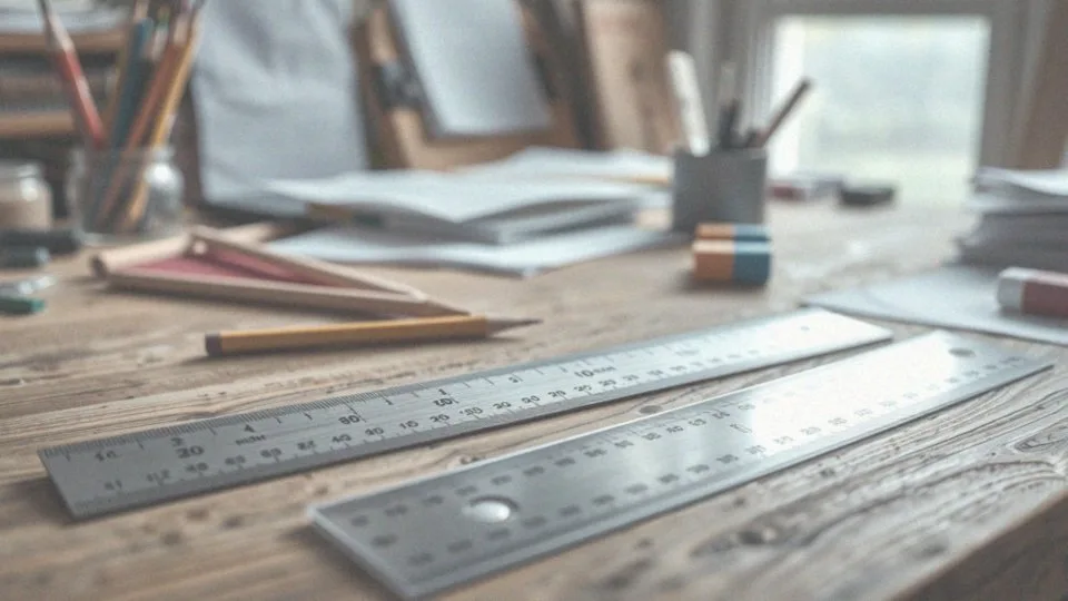 Jakie materiały są używane do produkcji linijki 30 cm?