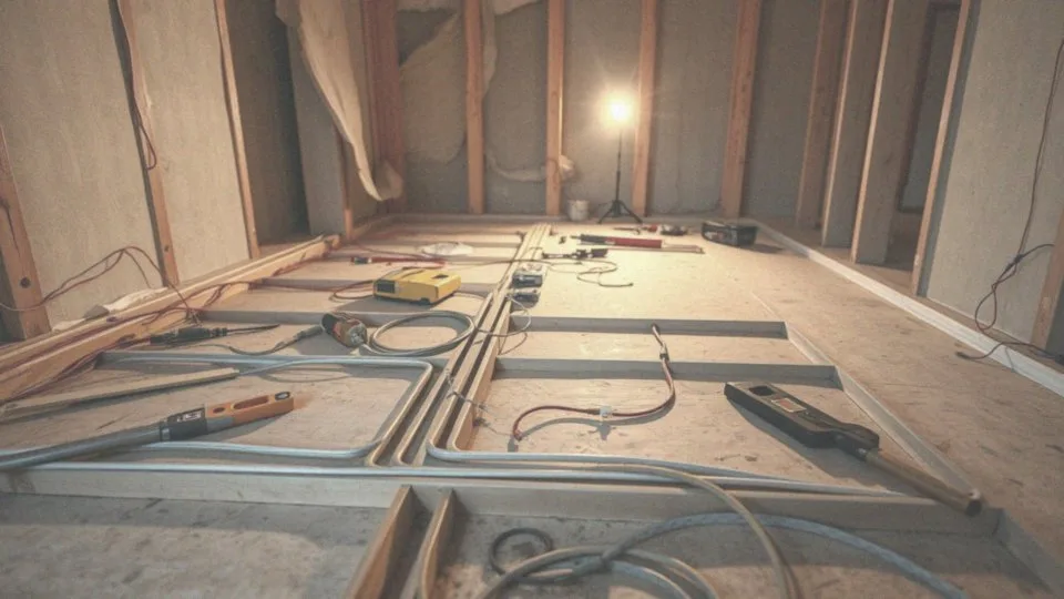 Kto powinien przeprowadzać instalację elektryczną w podłodze?