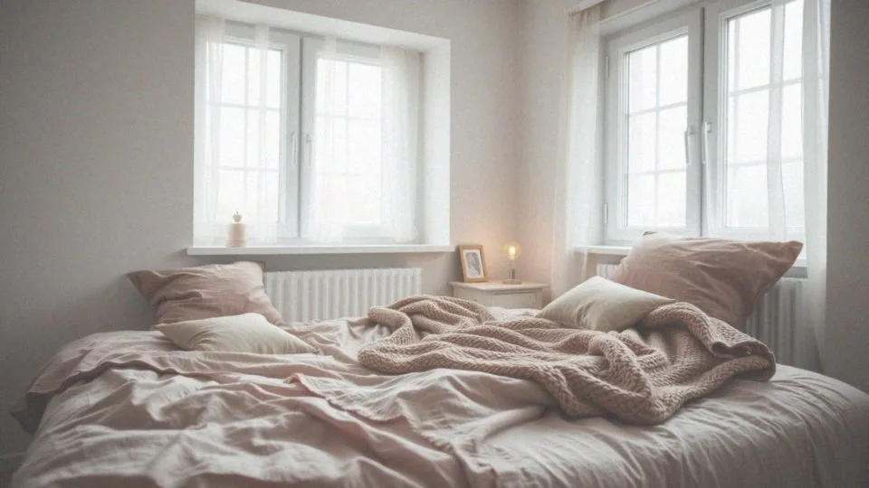 Jak brudny róż wpływa na klimat sypialni?