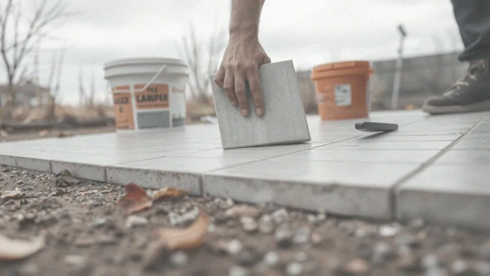 Do jakiej temperatury można układać płytki na zewnątrz? Praktyczne porady