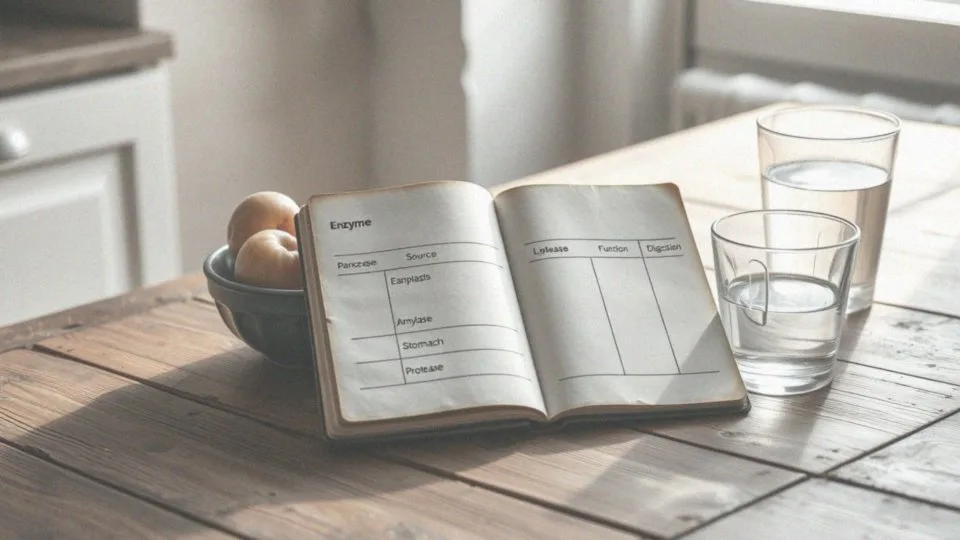 Enzymy trawienne tabela – rodzaje, funkcje i znaczenie dla zdrowia