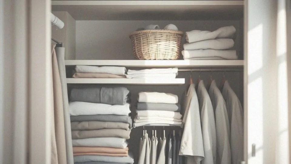 Jak układać ubrania w głębokiej szafie? Sprawdzone metody organizacji